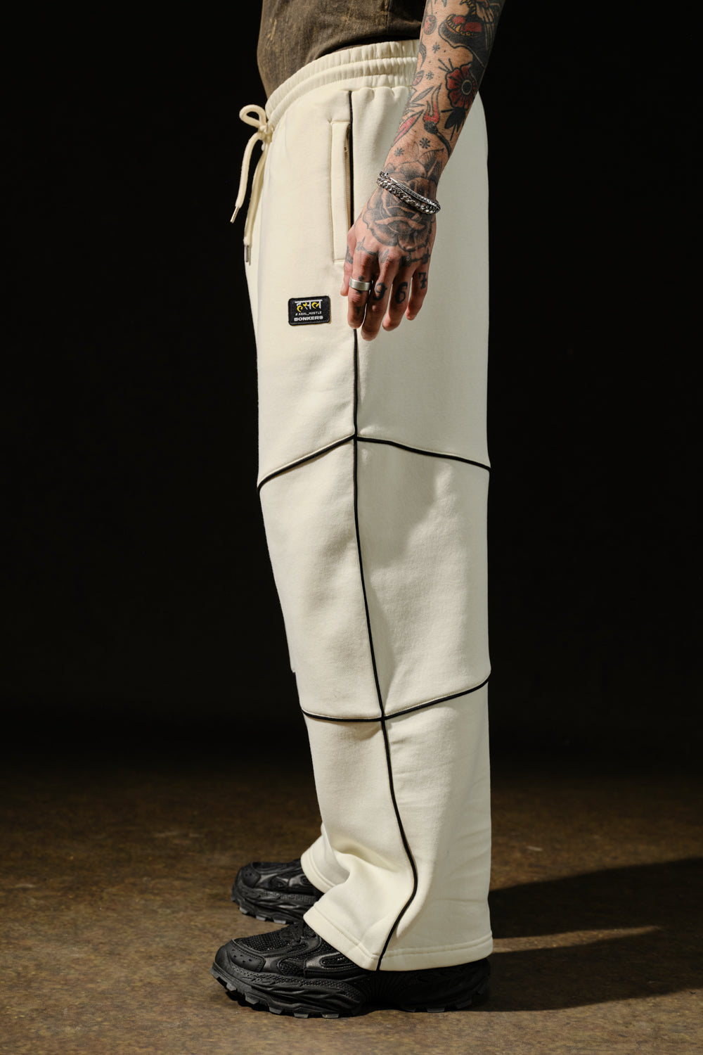 Hustle The Untammed White Joggers