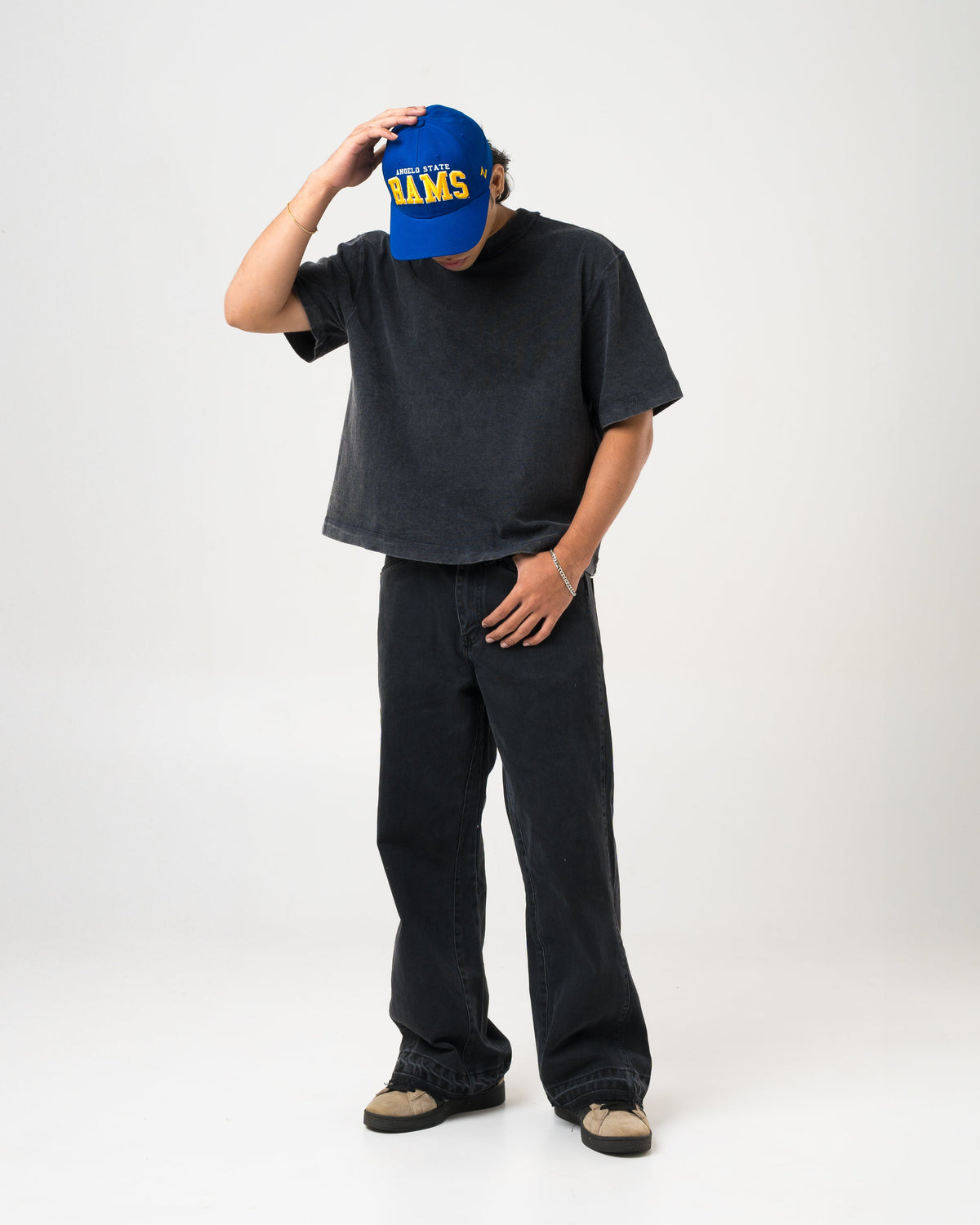 Black Flared Denim