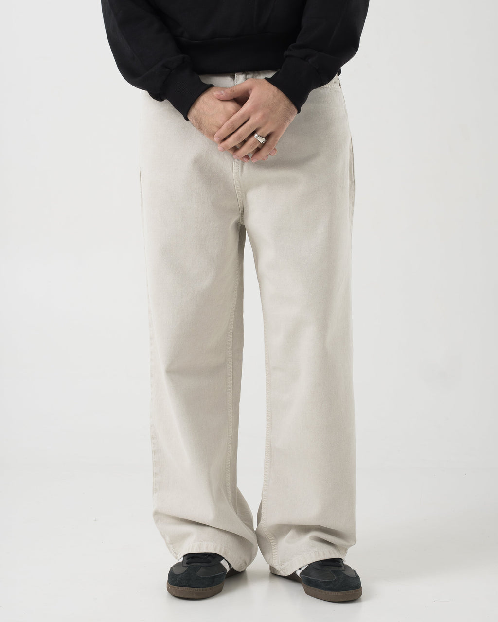 Baggy Fit Denim (Ecru) Morrislane