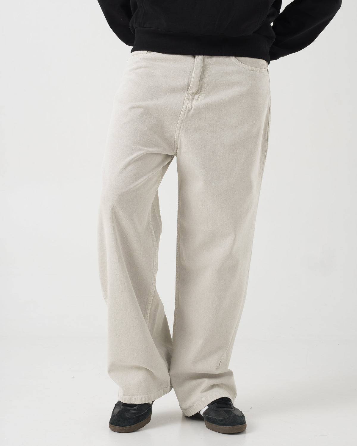 Baggy Fit Denim (Ecru) Morrislane