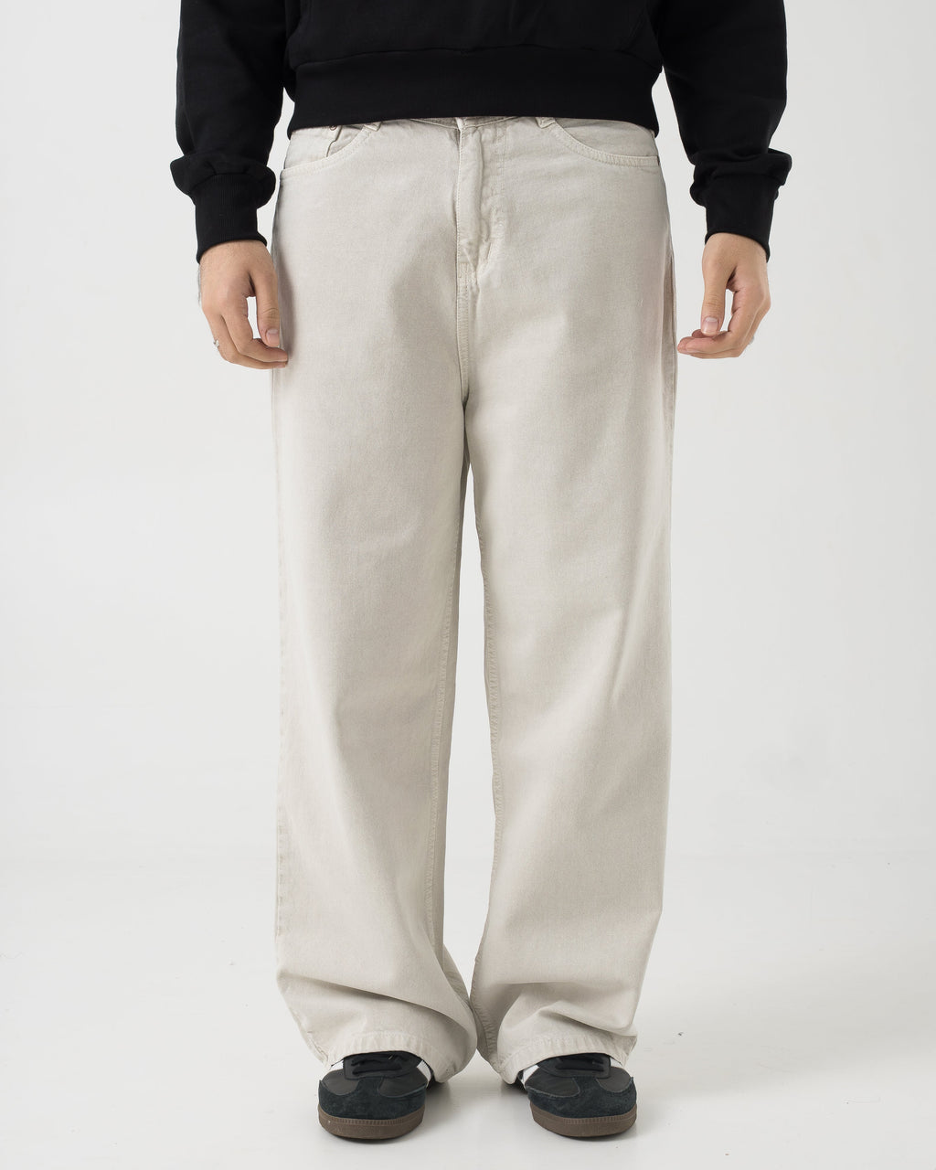 Baggy Fit Denim (Ecru) Morrislane