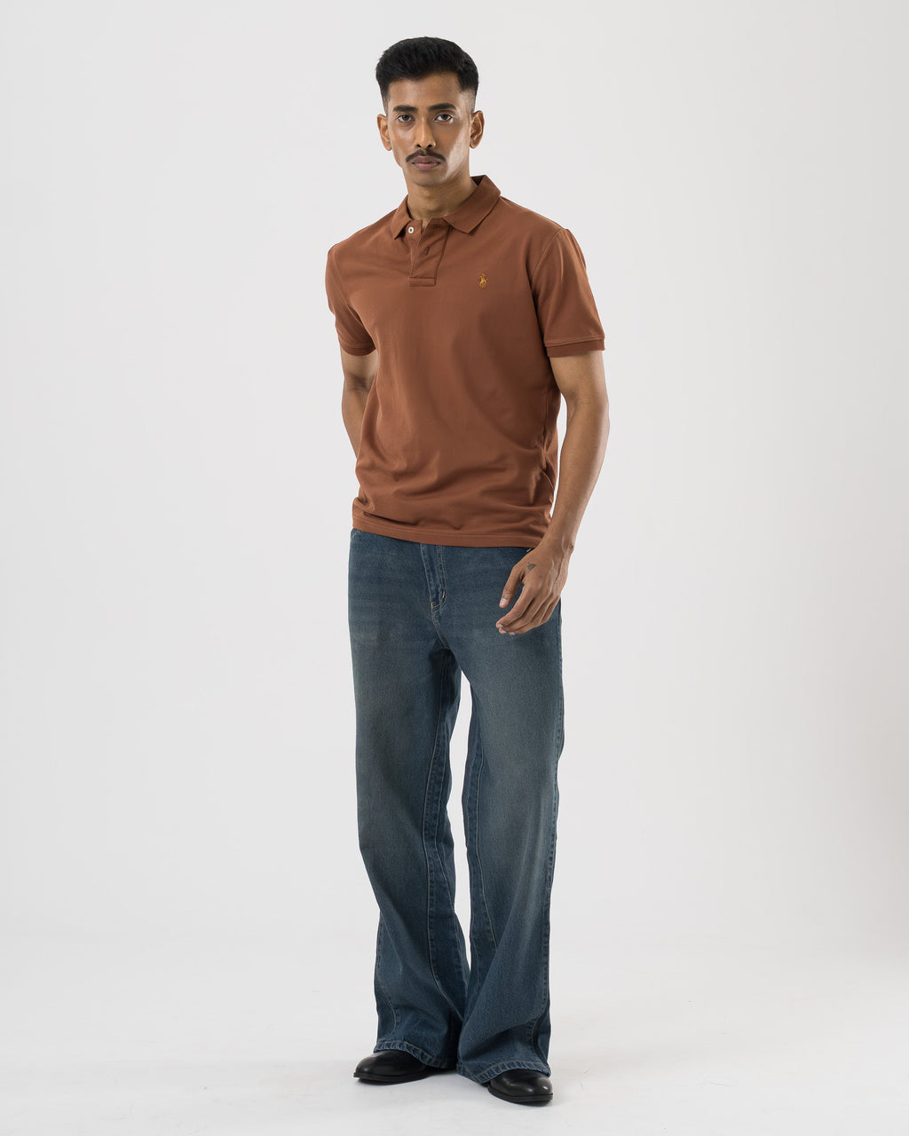Flared Denim (Pigment Blue)
