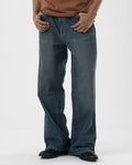 Flared Denim (Pigment Blue)
