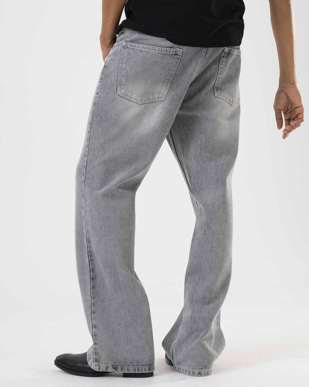 Vintage Bootcut Denim (Light Grey)