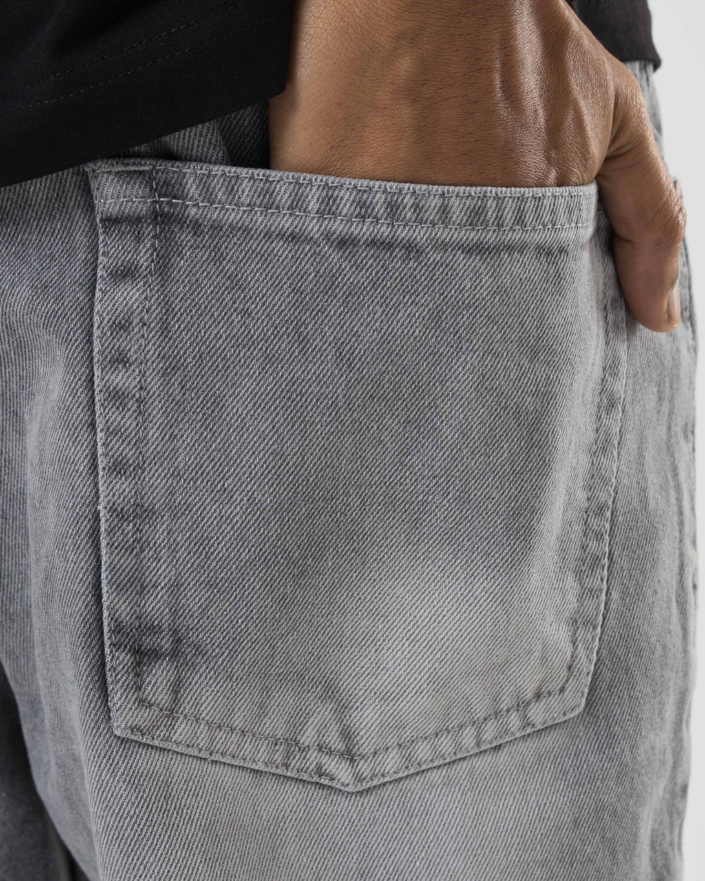 Vintage Bootcut Denim (Light Grey)