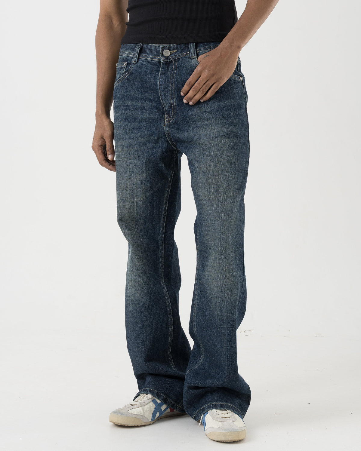Vintage Bootcut Denim (Route Blue)