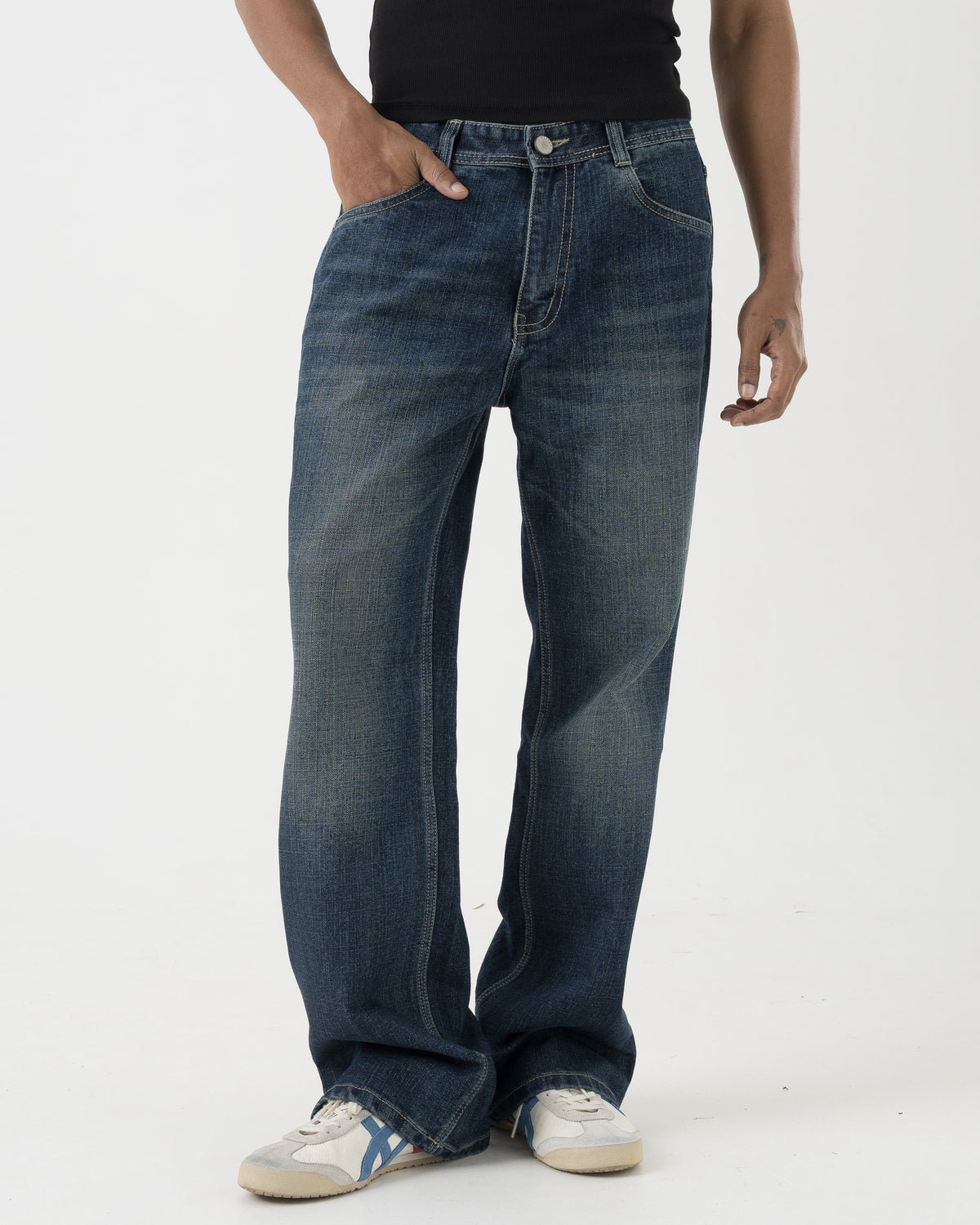 Vintage Bootcut Denim (Route Blue)