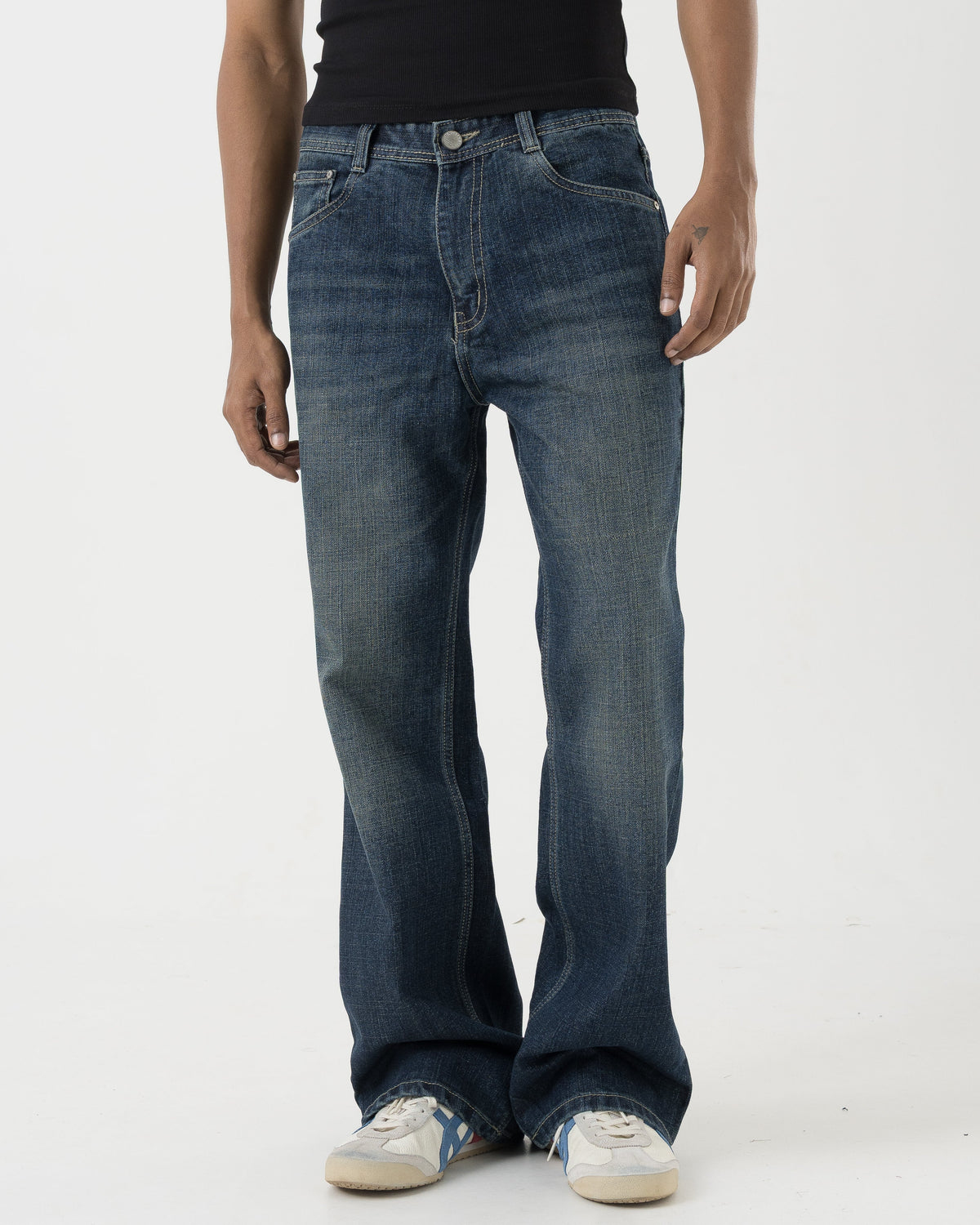 Vintage Bootcut Denim (Route Blue)