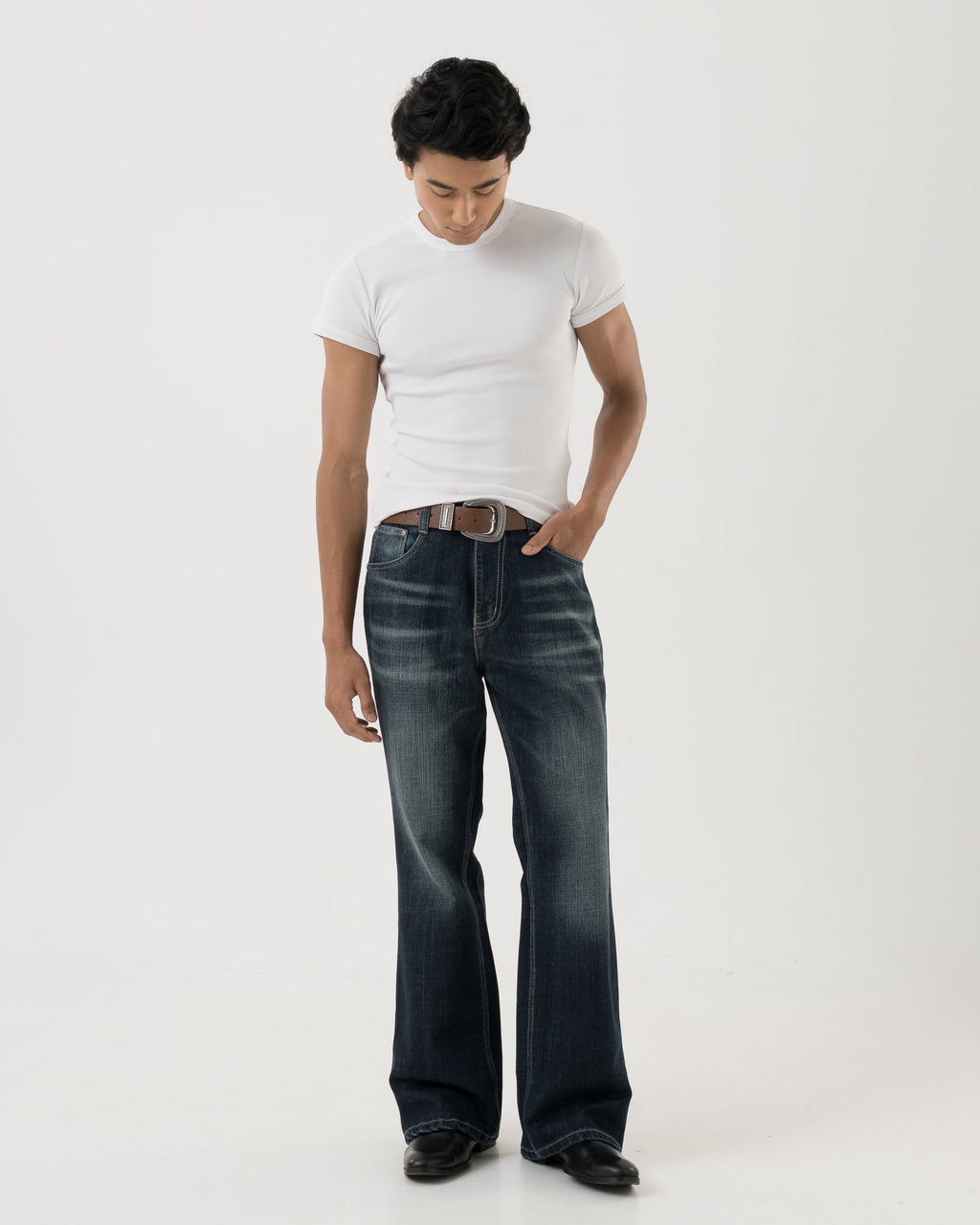 Vintage Bootcut Denim (Eclipse Blue)