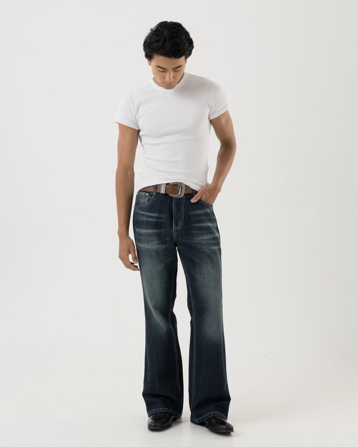 Vintage Bootcut Denim (Eclipse Blue)
