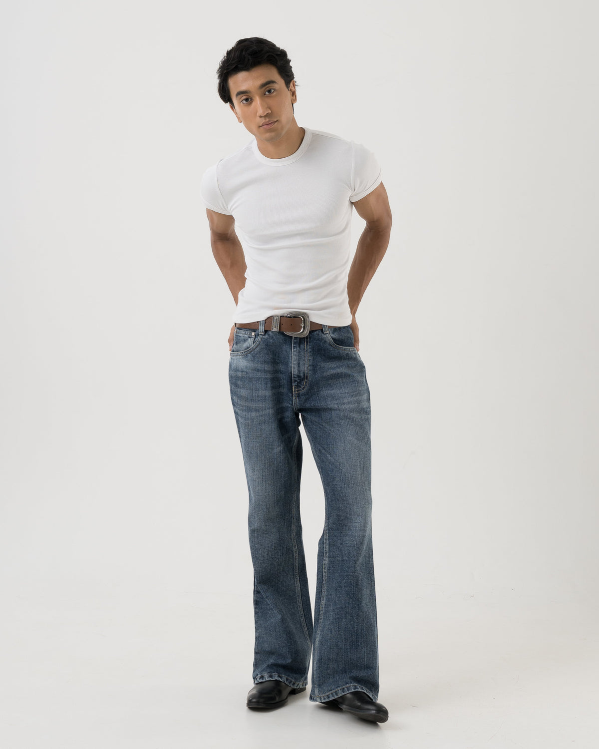 Vintage Bootcut Denim (Frontier Blue)