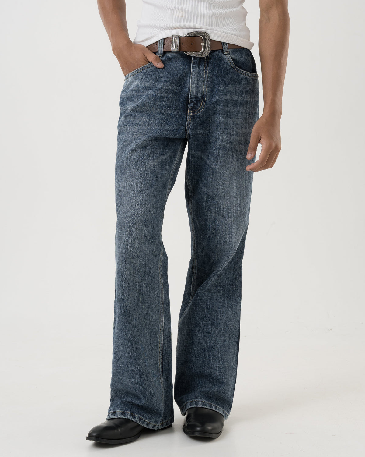 Vintage Bootcut Denim (Frontier Blue)