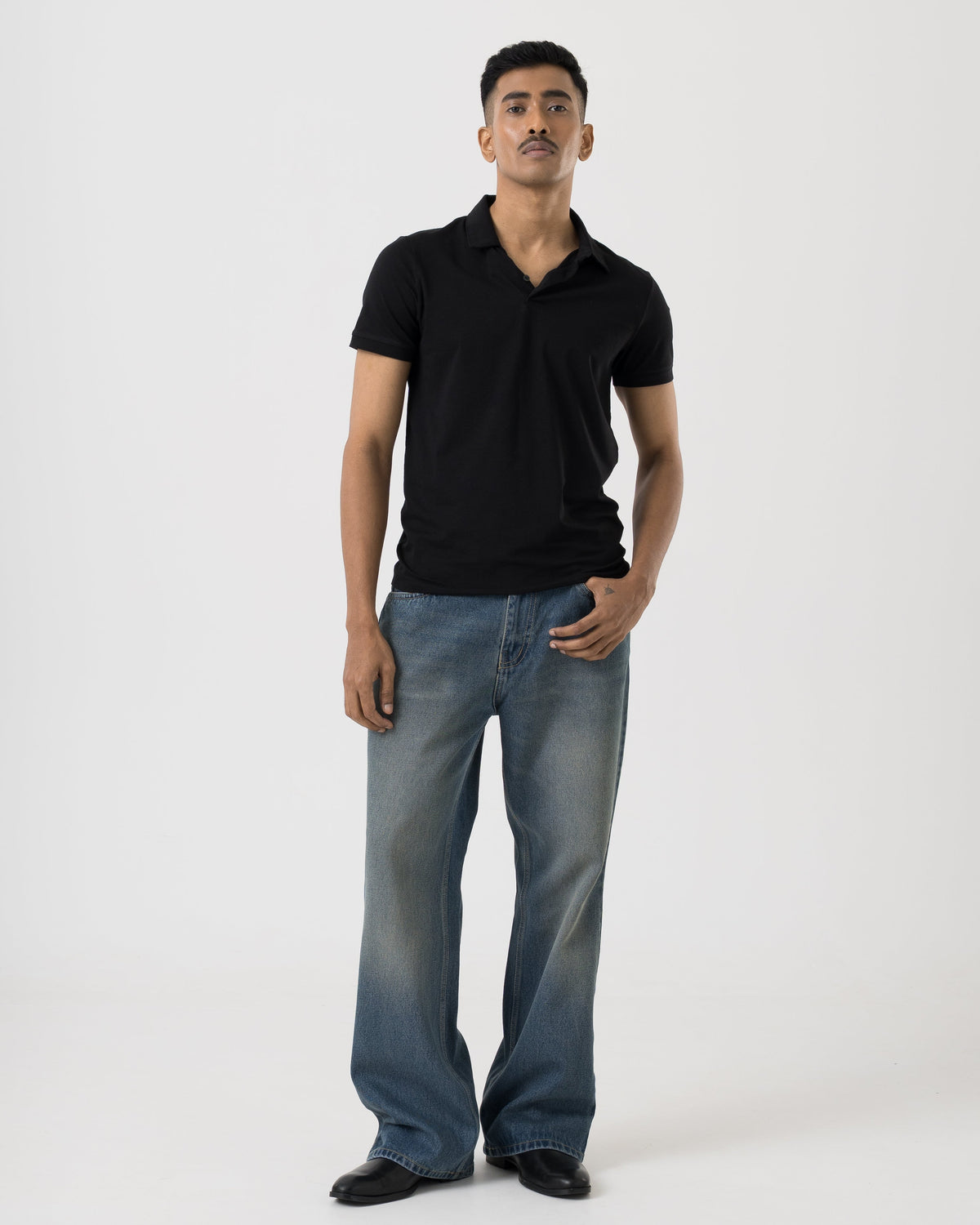 Vintage Bootcut Denim (Pigment Blue)