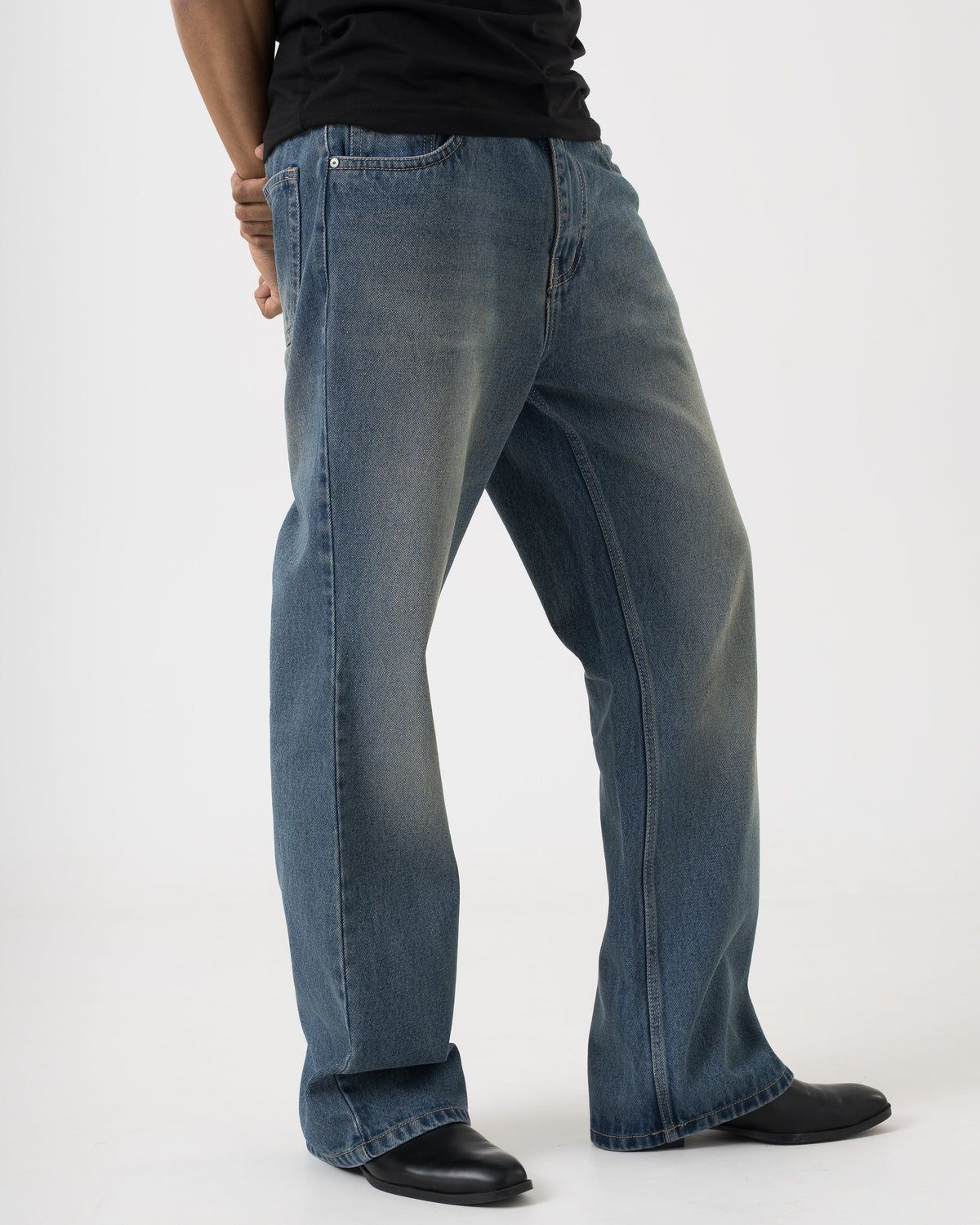 Vintage Bootcut Denim (Pigment Blue)