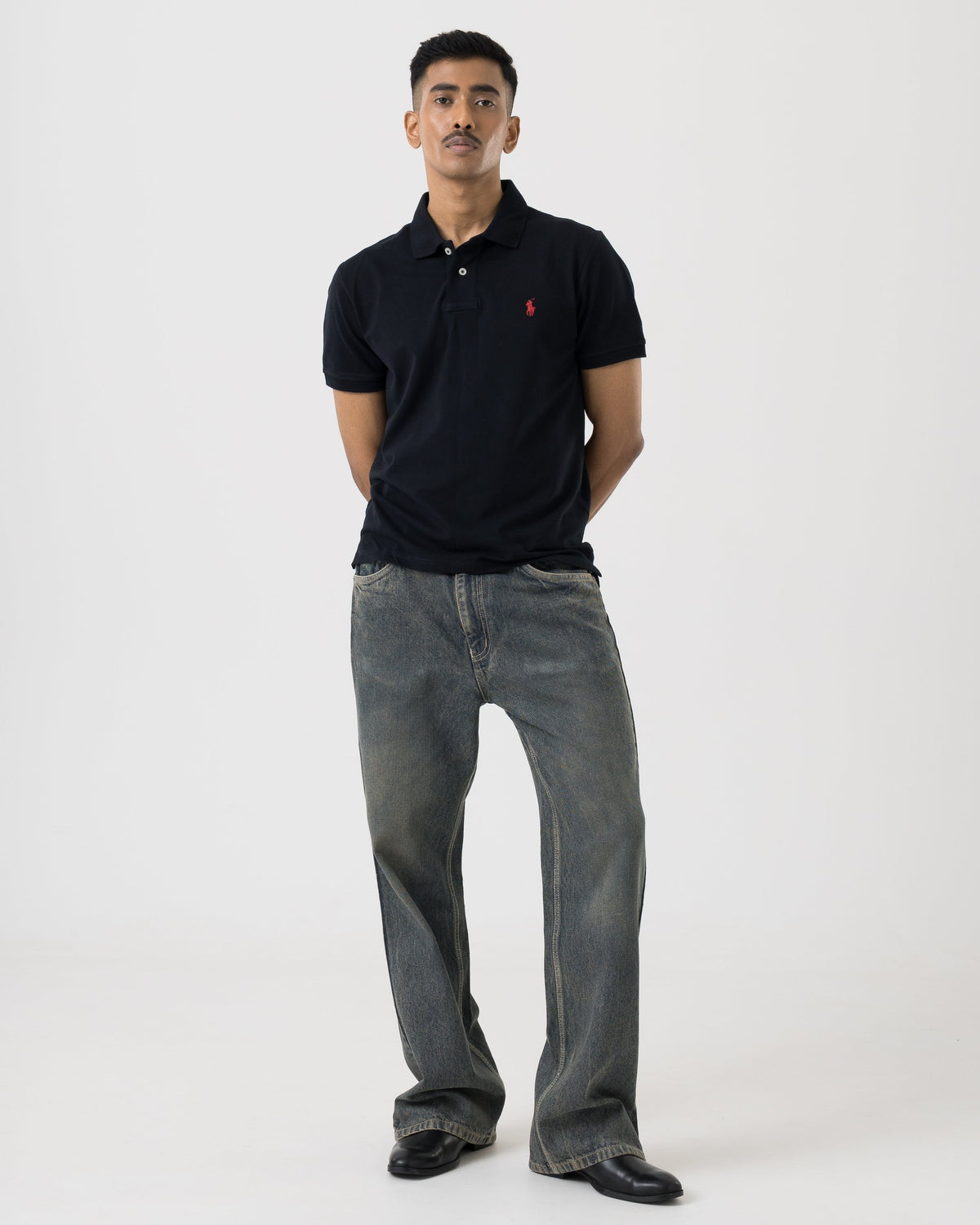 Vintage Bootcut Denim (Dust Blue)