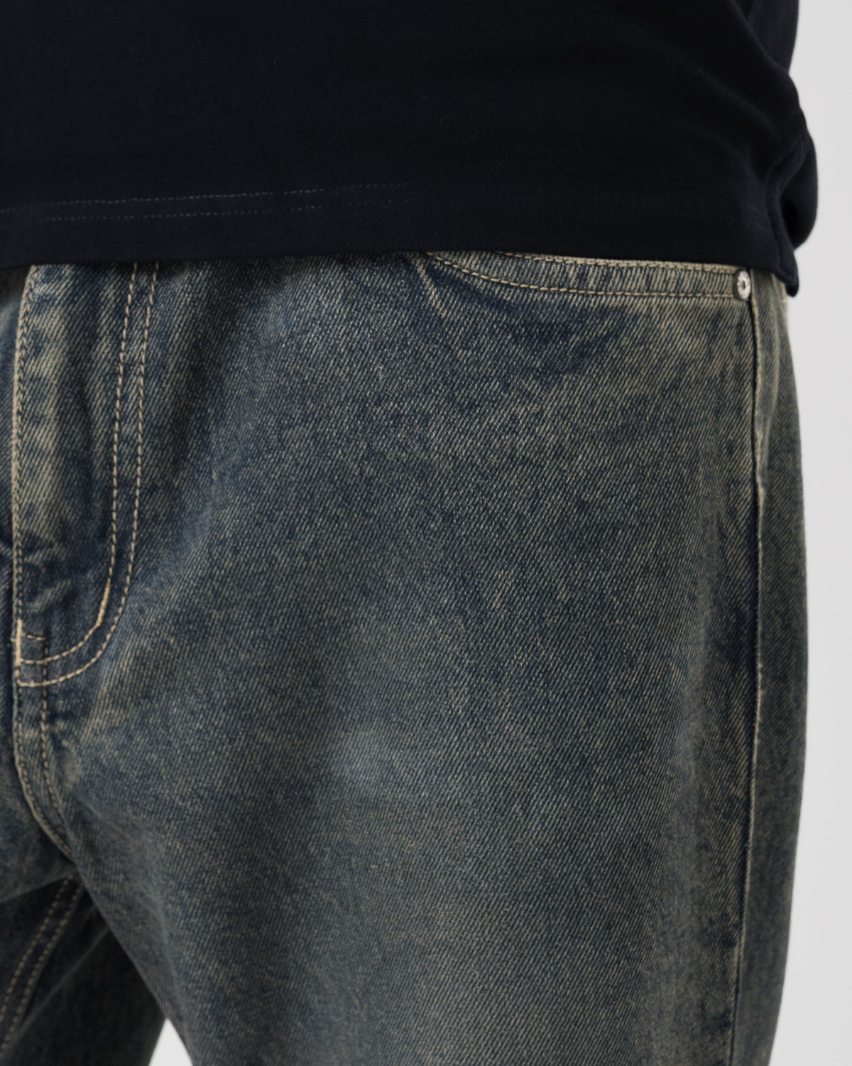 Vintage Bootcut Denim (Dust Blue)