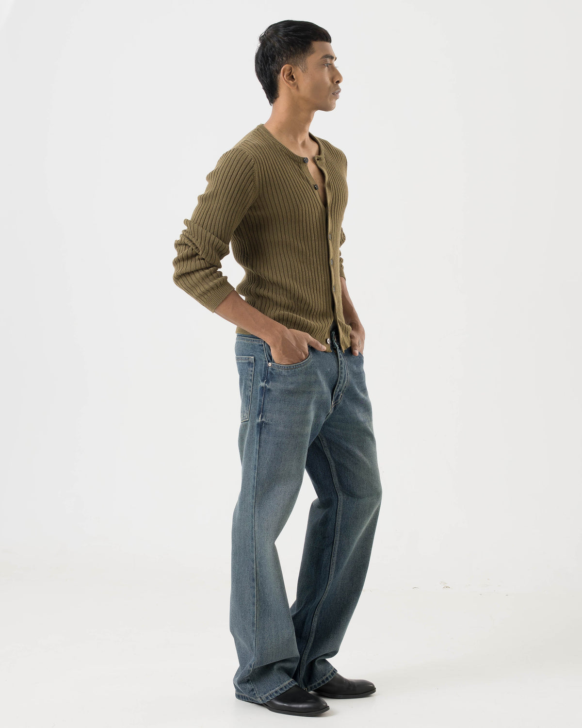 Vintage Bootcut Denim (Atlas Blue)