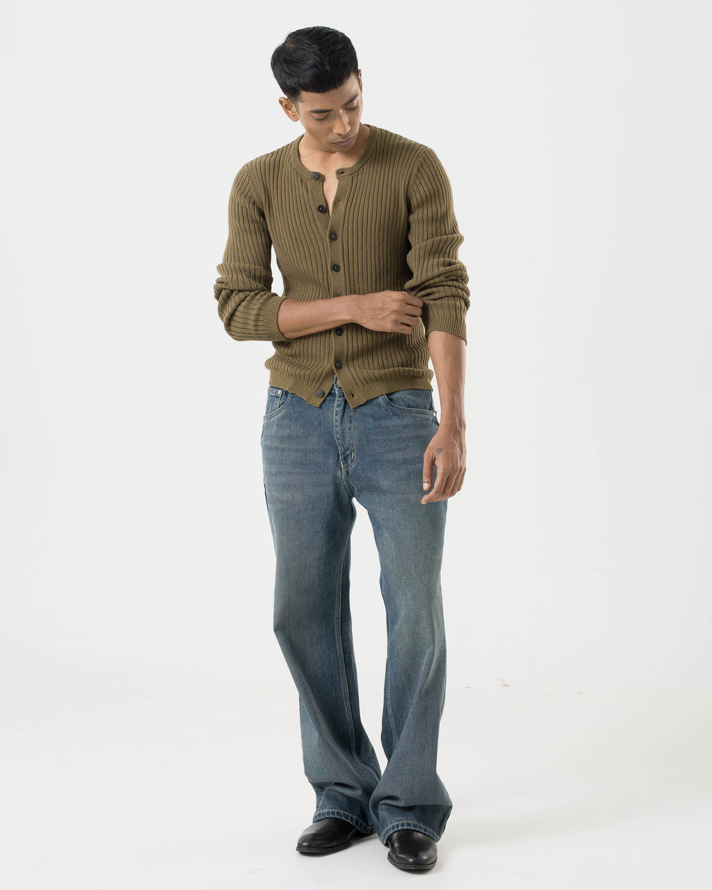 Vintage Bootcut Denim (Atlas Blue)