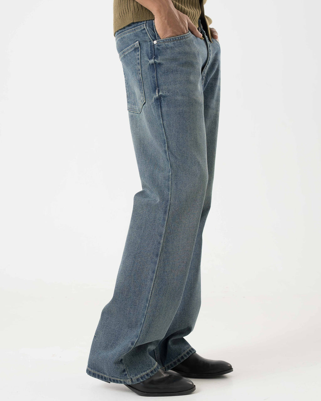 Vintage Bootcut Denim (Atlas Blue)