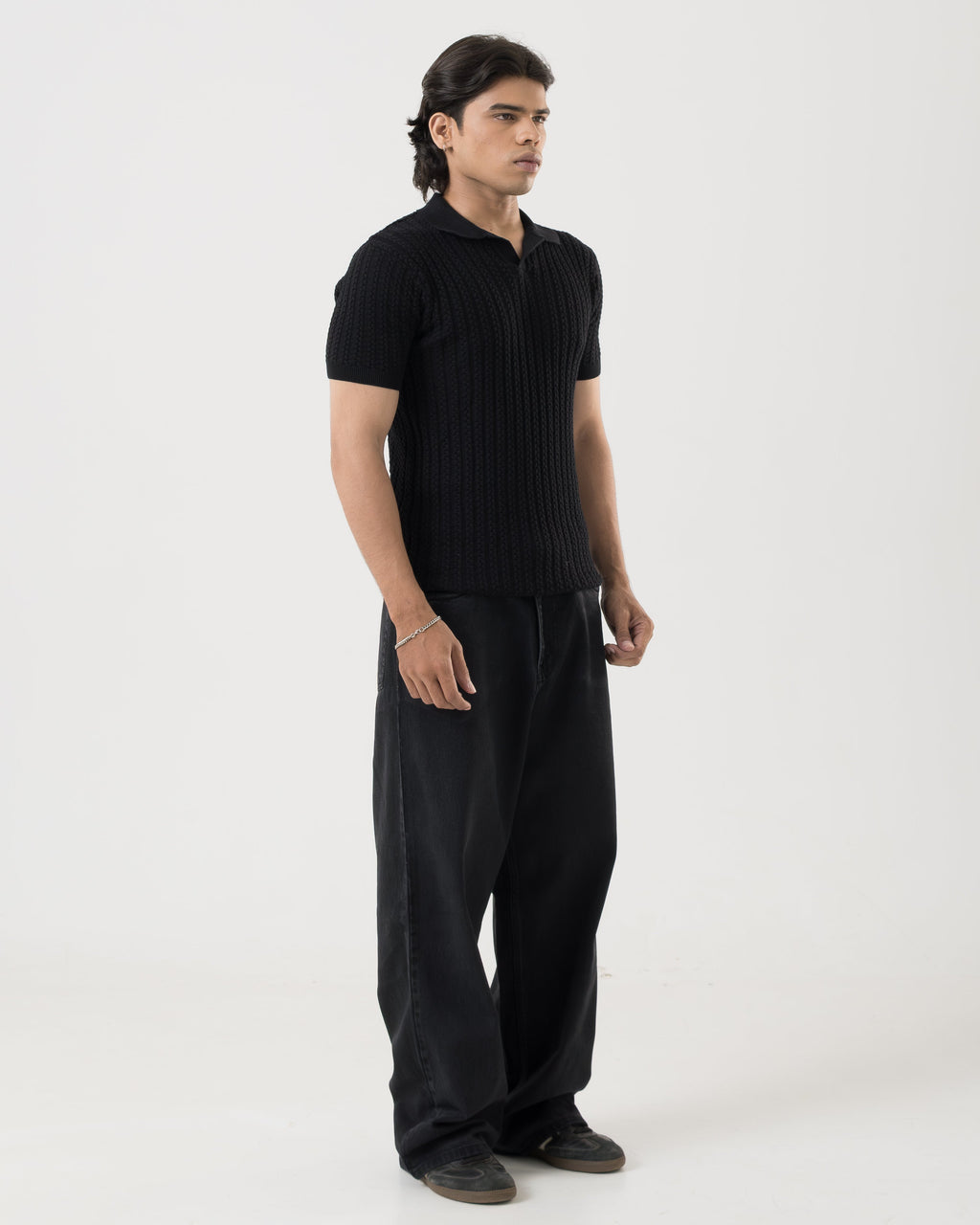 Baggy Fit Denim (Black) Morrislane