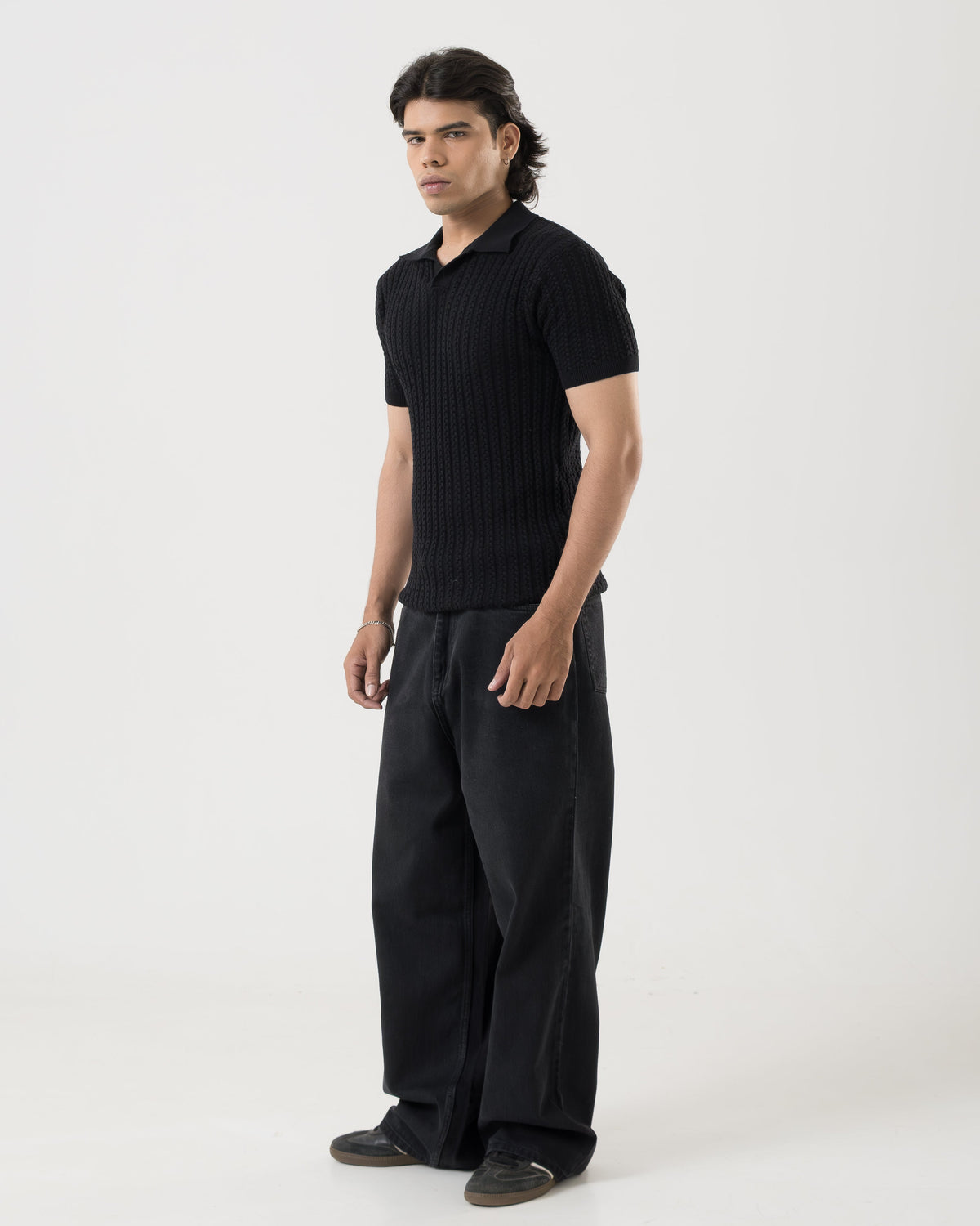 Baggy Fit Denim (Black) Morrislane