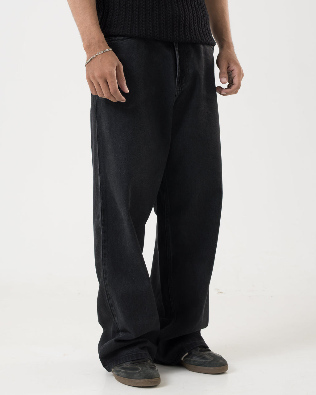 Baggy Fit Denim (Black) Morrislane