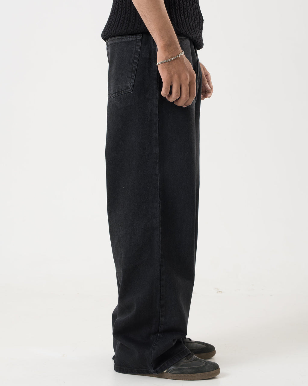 Baggy Fit Denim (Black) Morrislane