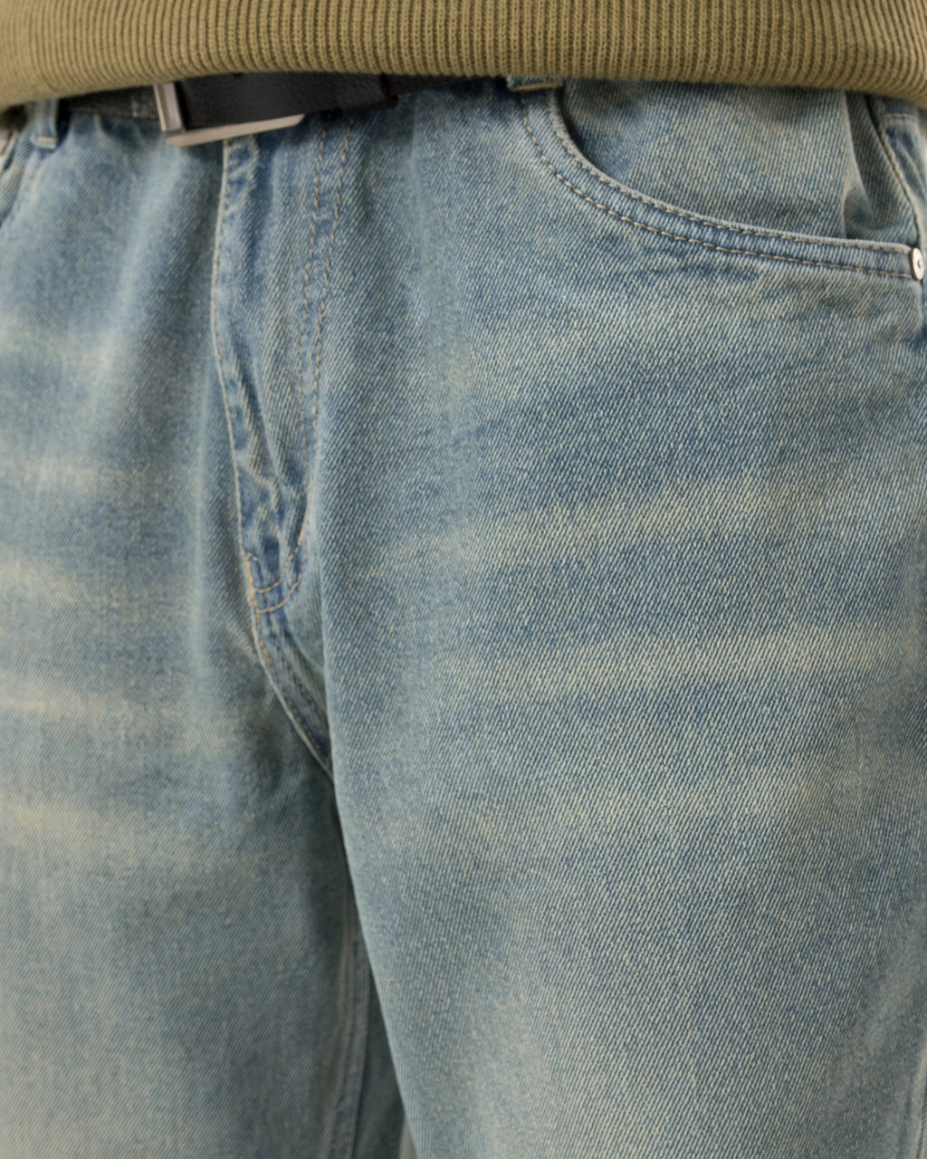 Vintage Bootcut Denim (Mist Blue)