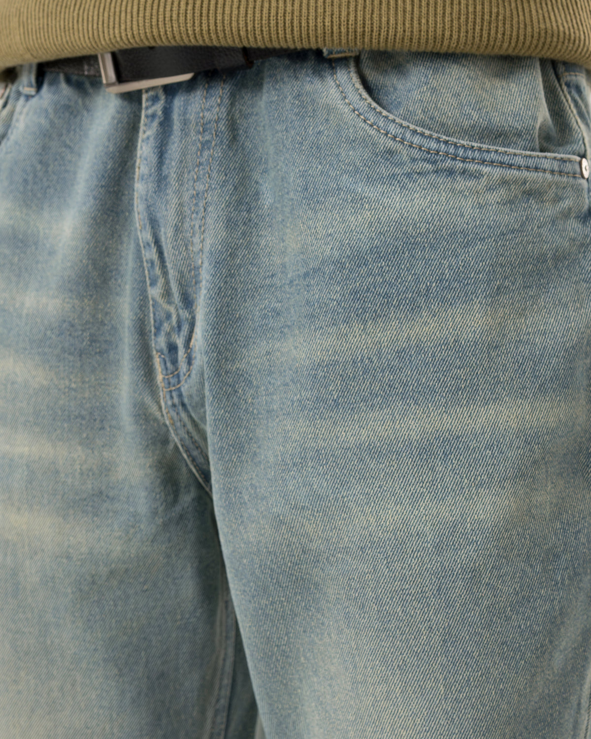 Vintage Bootcut Denim (Mist Blue)