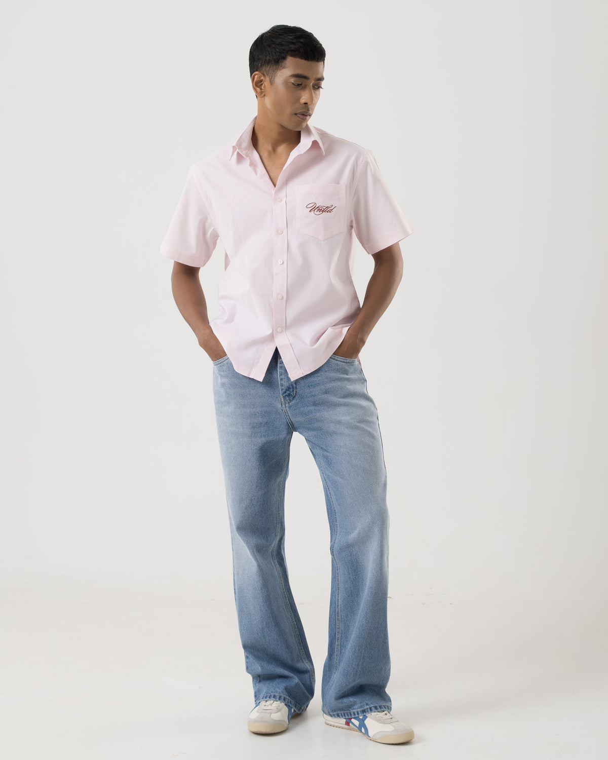 Vintage Bootcut Denim (Sky Blue)