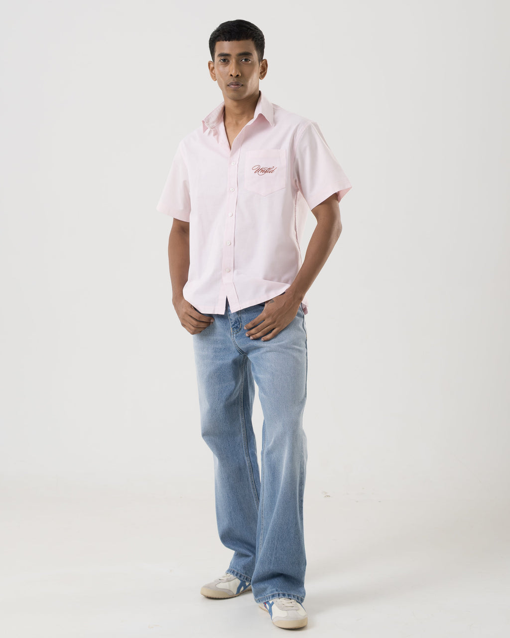 Vintage Bootcut Denim (Sky Blue)