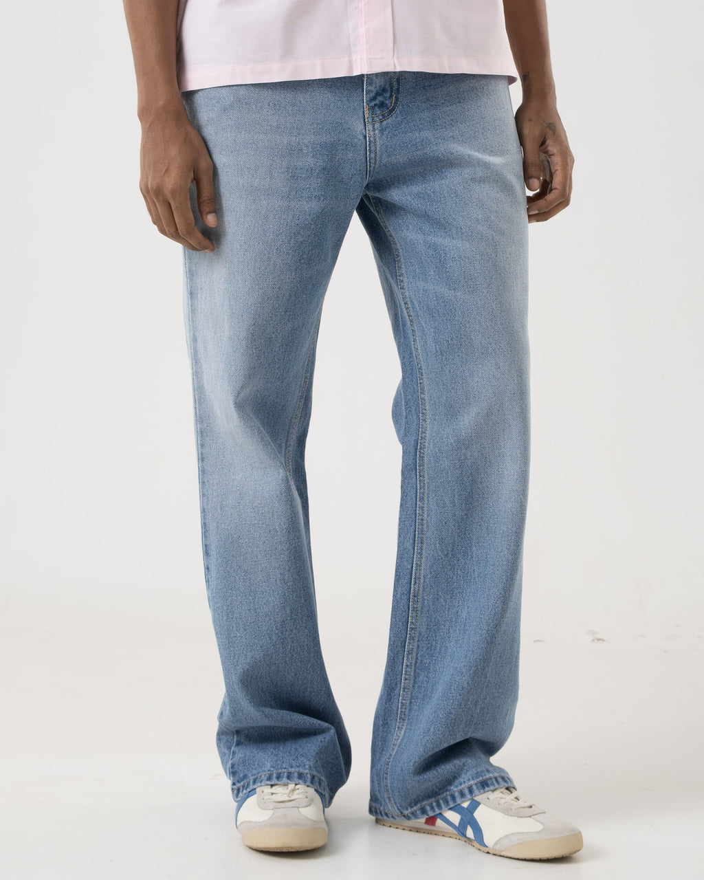Vintage Bootcut Denim (Sky Blue)