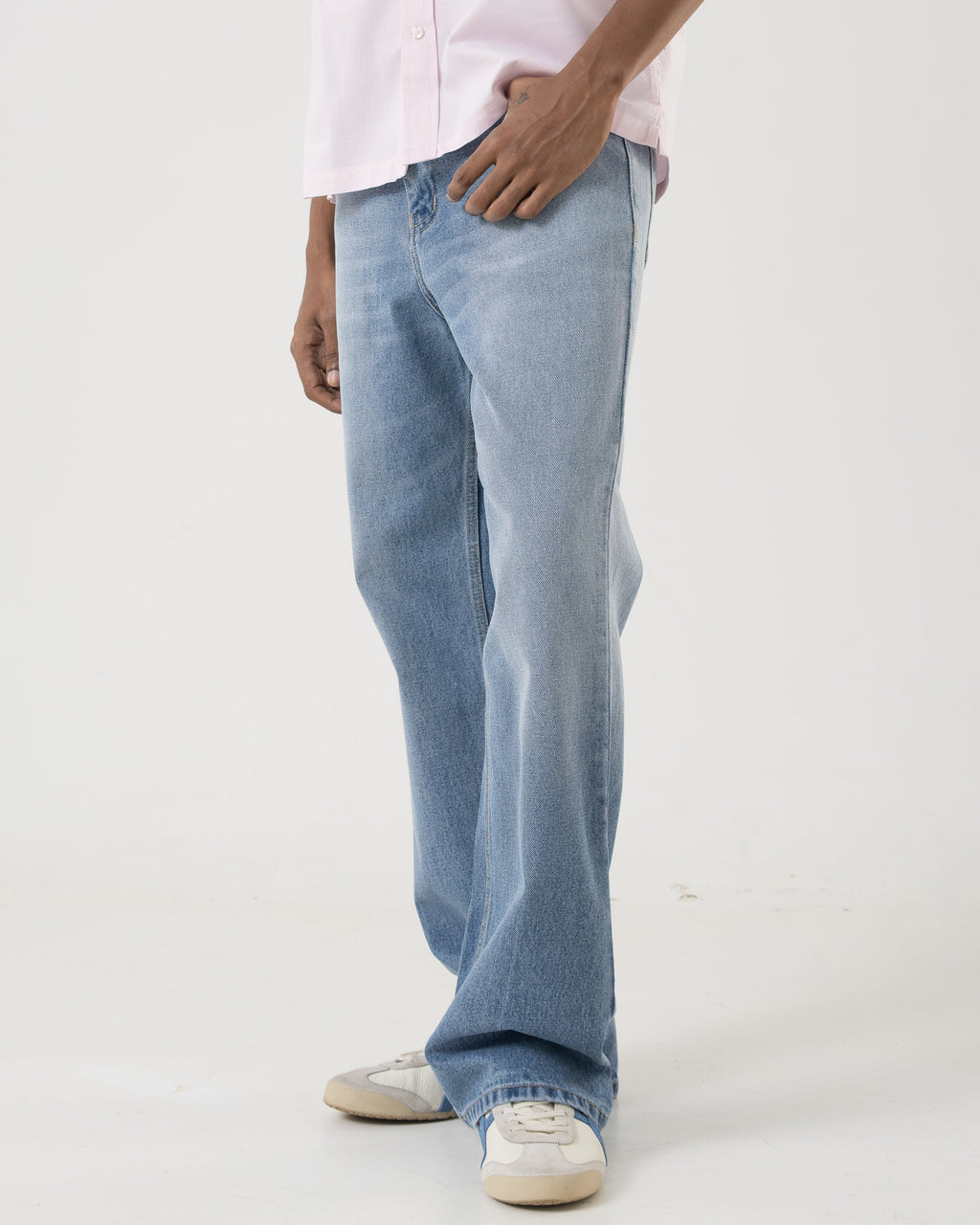 Vintage Bootcut Denim (Sky Blue)