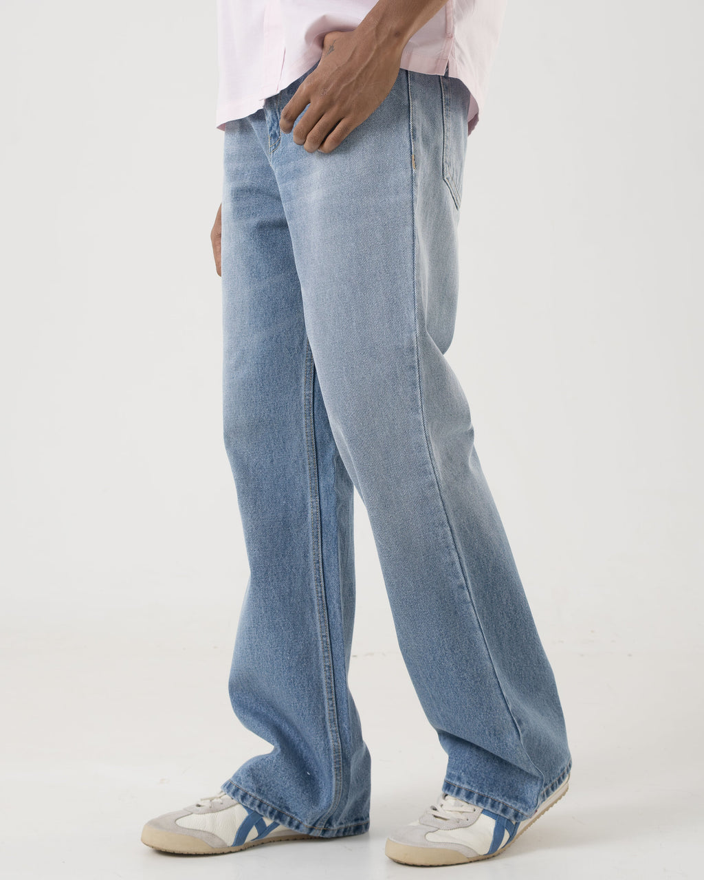 Vintage Bootcut Denim (Sky Blue)