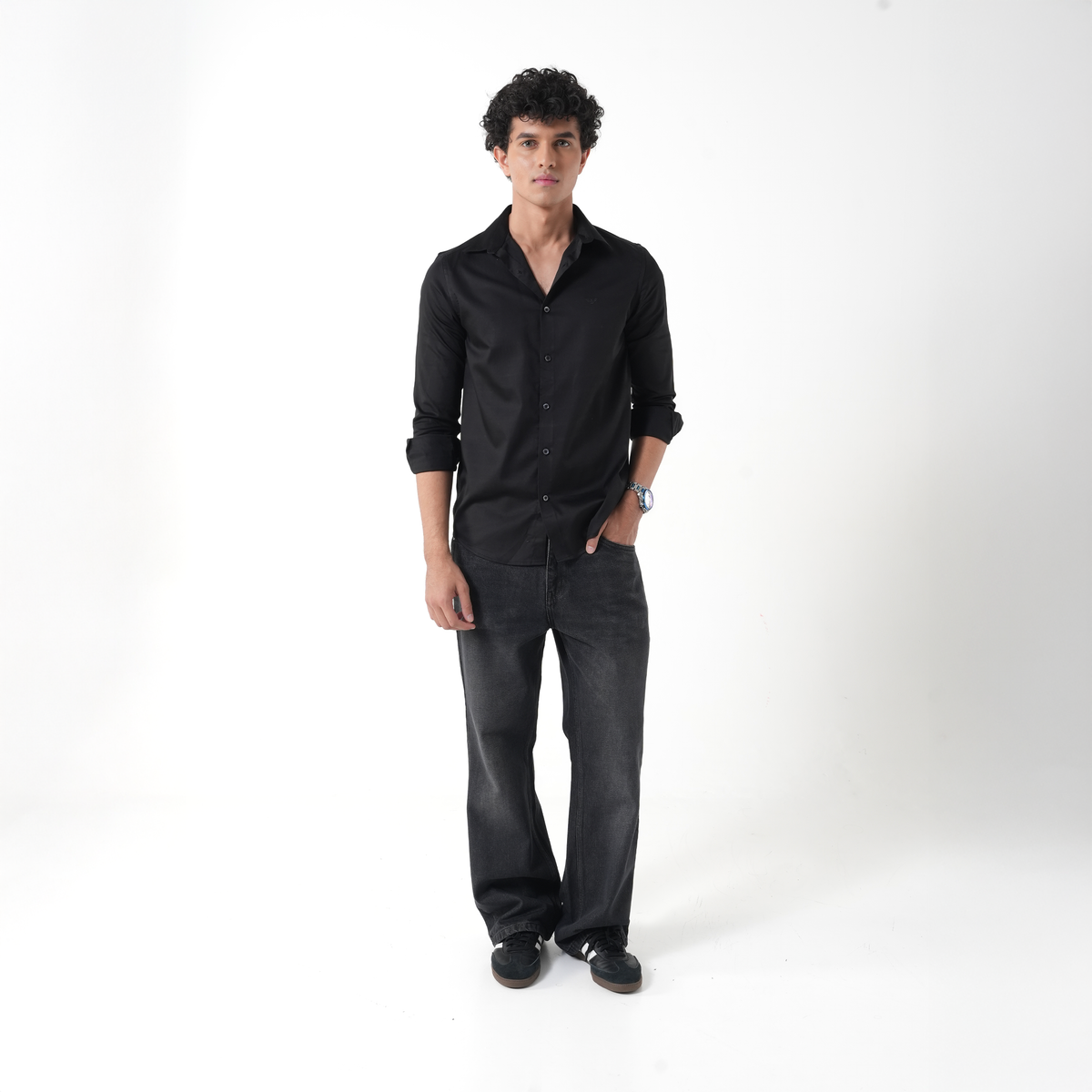 Vintage Bootcut Denim (Basic Black)