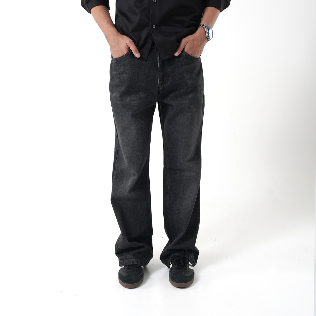Vintage Bootcut Denim (Basic Black)
