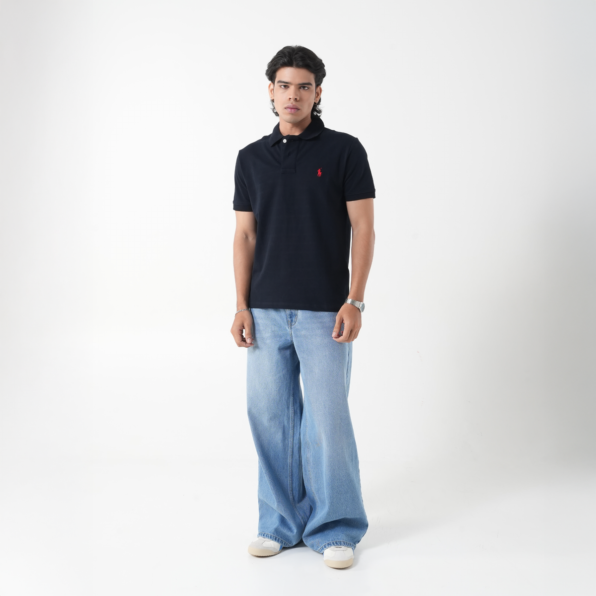 Baggy Fit Denim (Light Blue) Morrislane