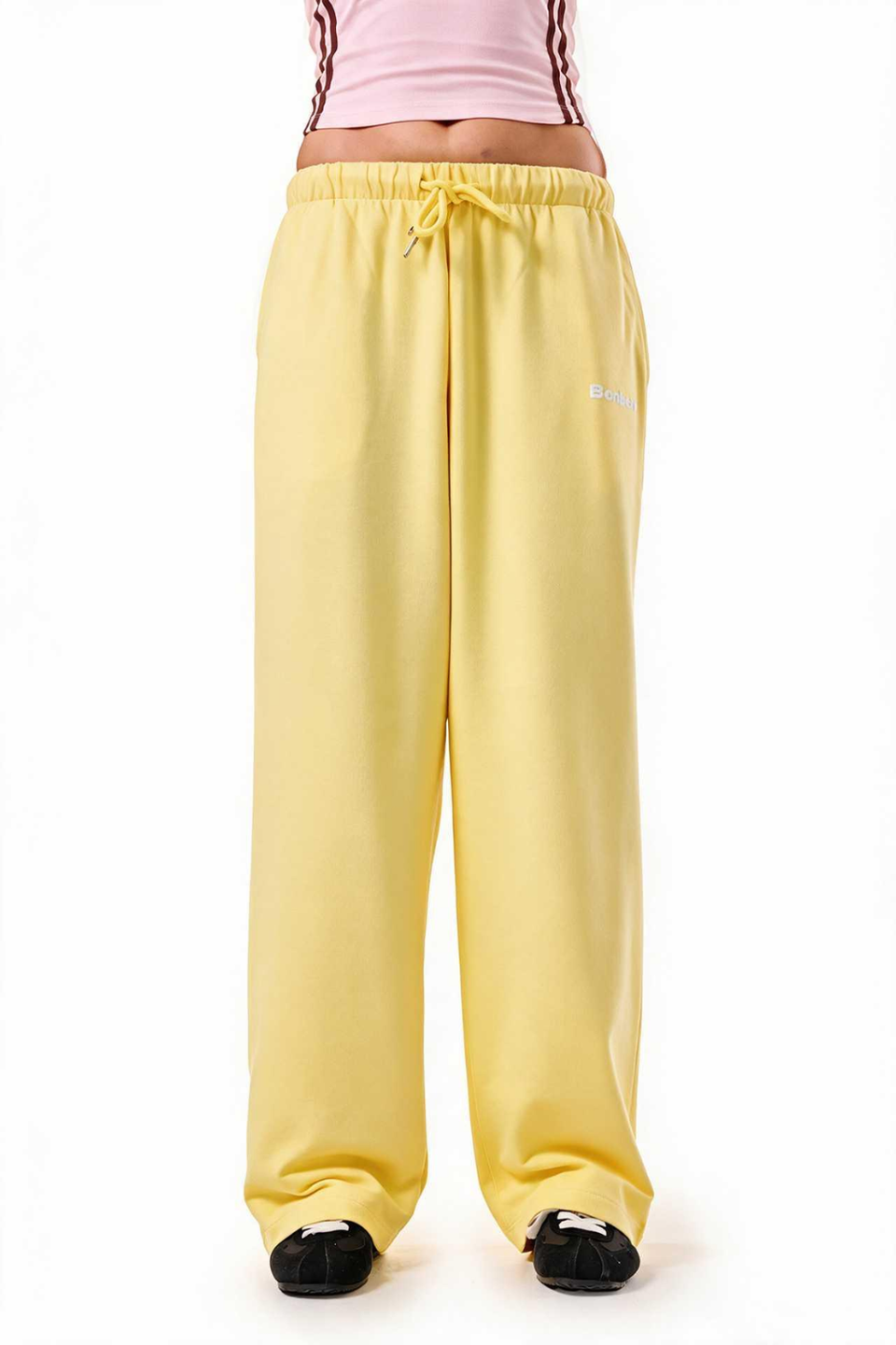 Sunshine Yellow Loose Fit Joggers JG67