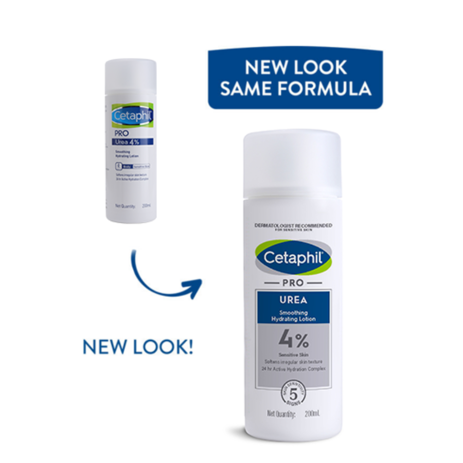 Cetaphil Pro Urea 4% Smoothing Hydrating Lotion for Rough & Bumpy Skin