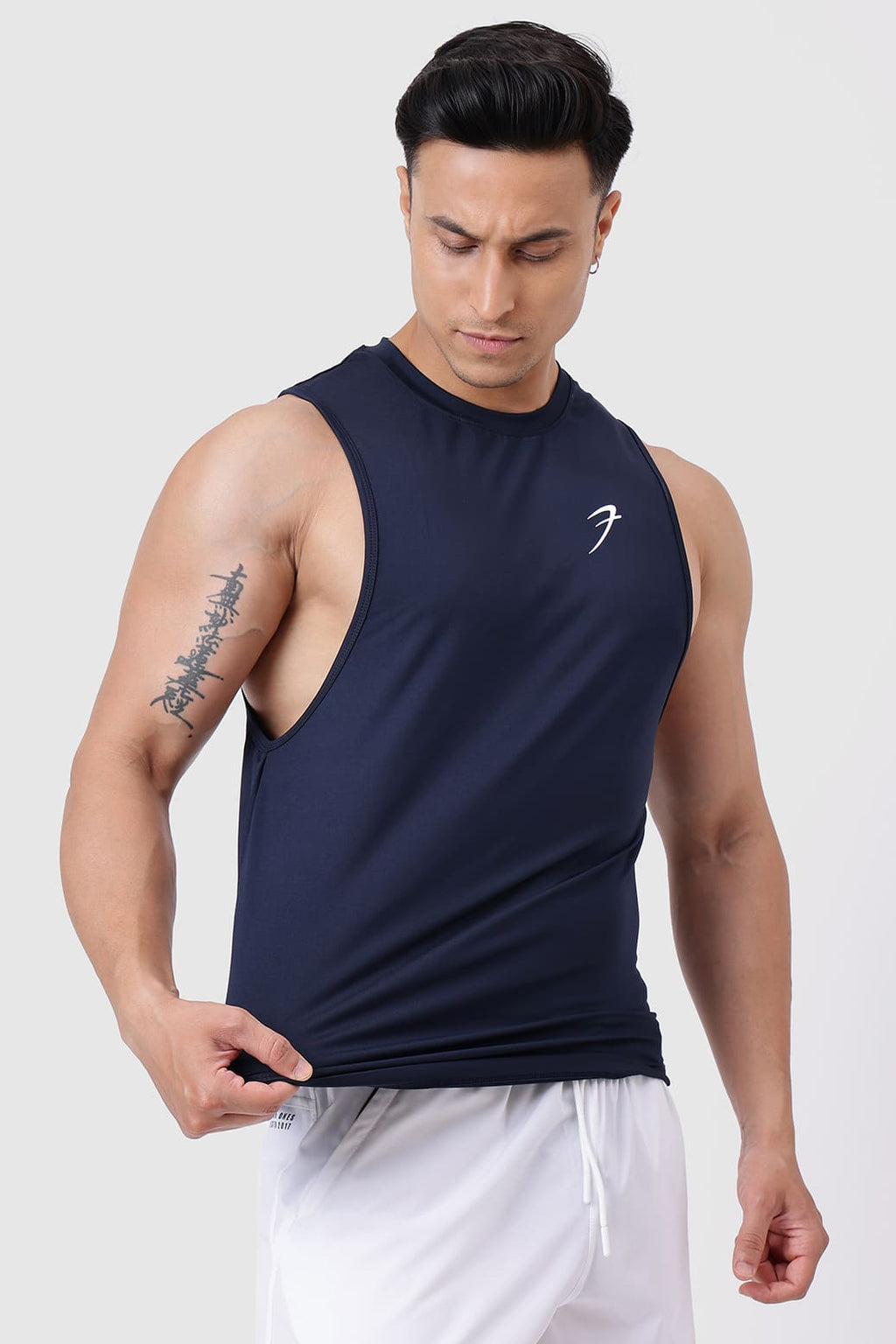 Urban Deep Arm Tank Navy