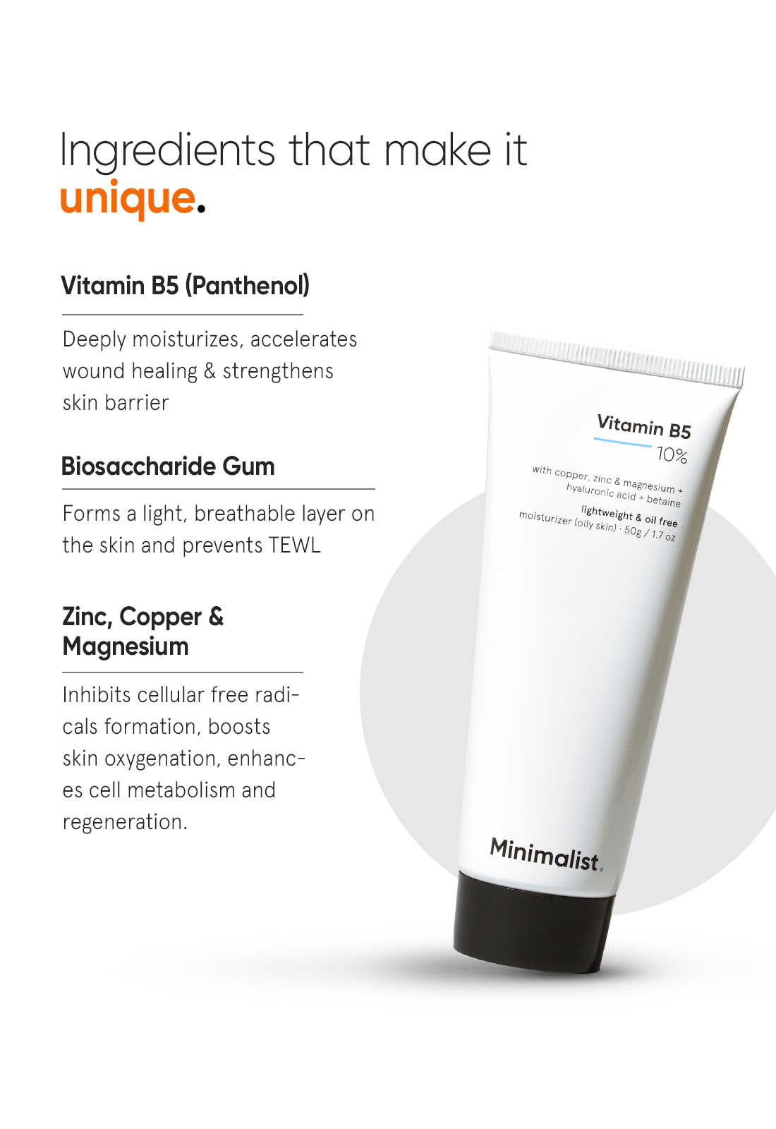 Vitamin B5 10% Moisturizer