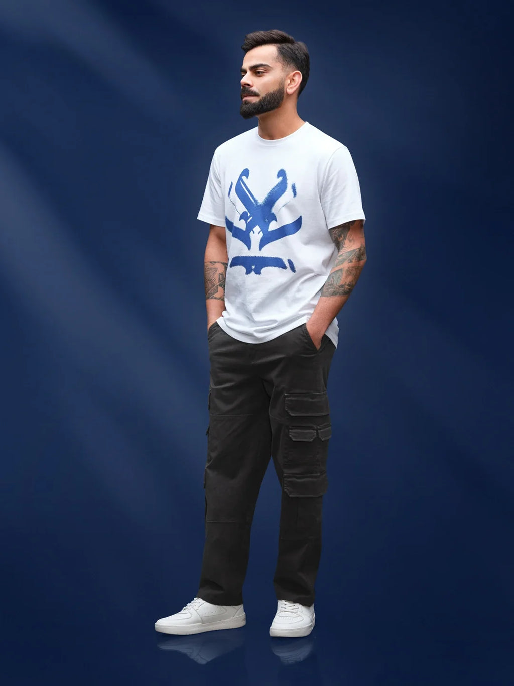 Loose Fit Cargo | Black