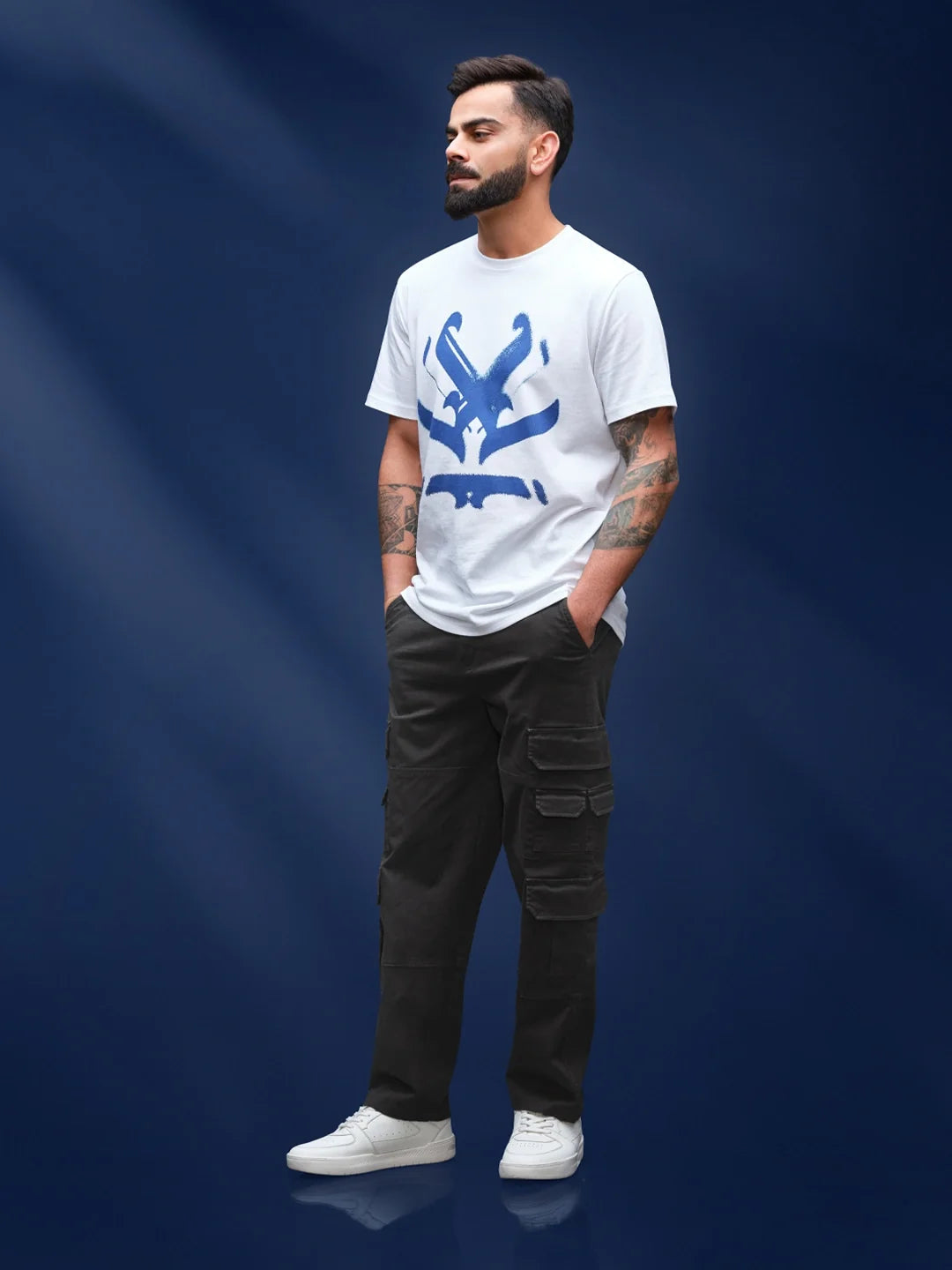 Loose Fit Cargo | Black