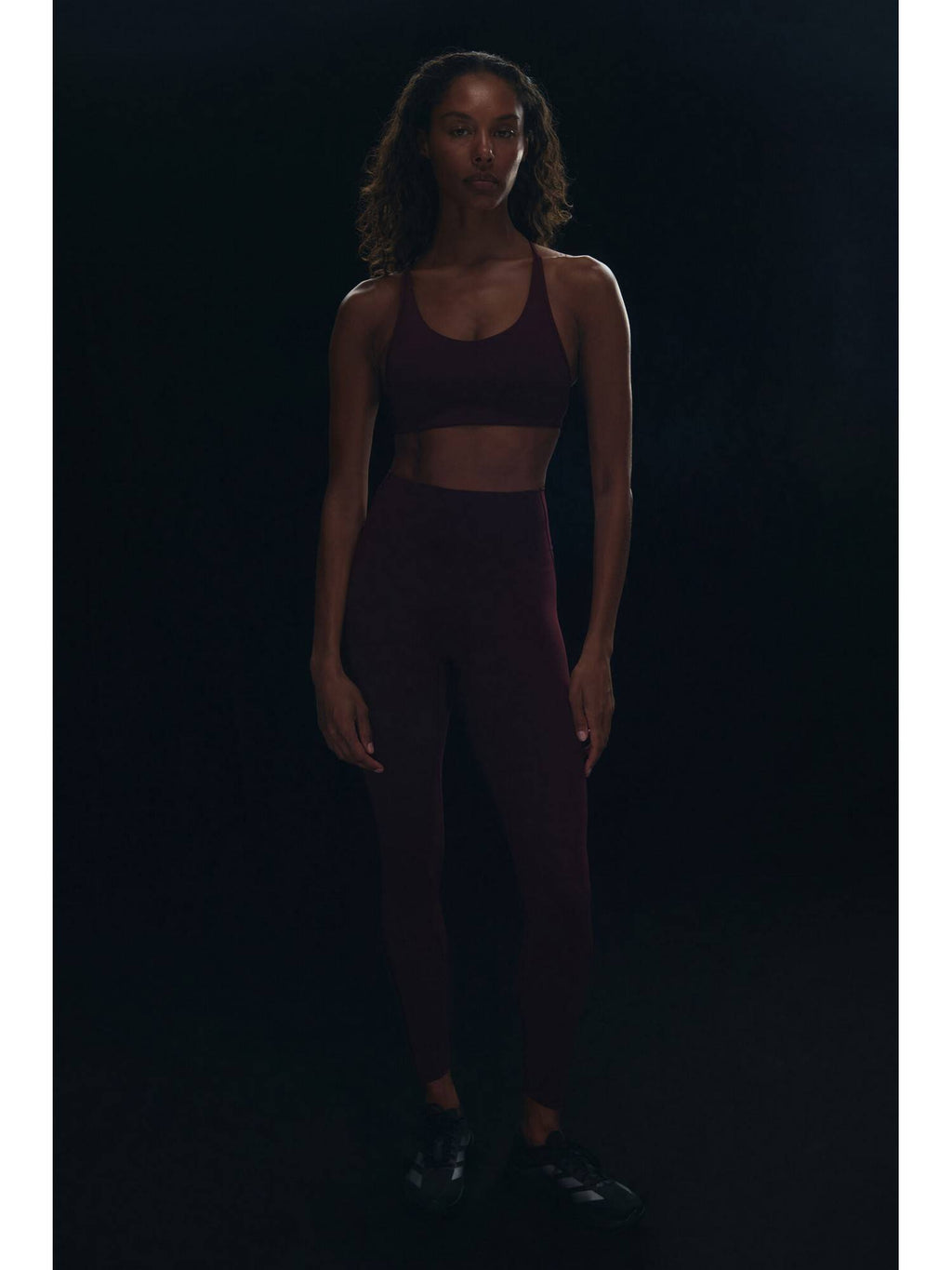 Women Navy Blue Medium Support Sports Bra With Sculpt move | sb09 - view 8
