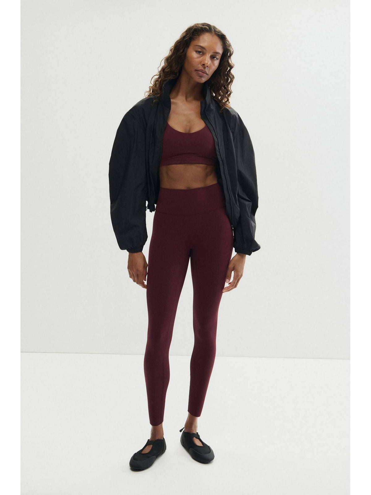 Women Red Medium Support Sports Bra With Sculpt move | sb09 - view 3