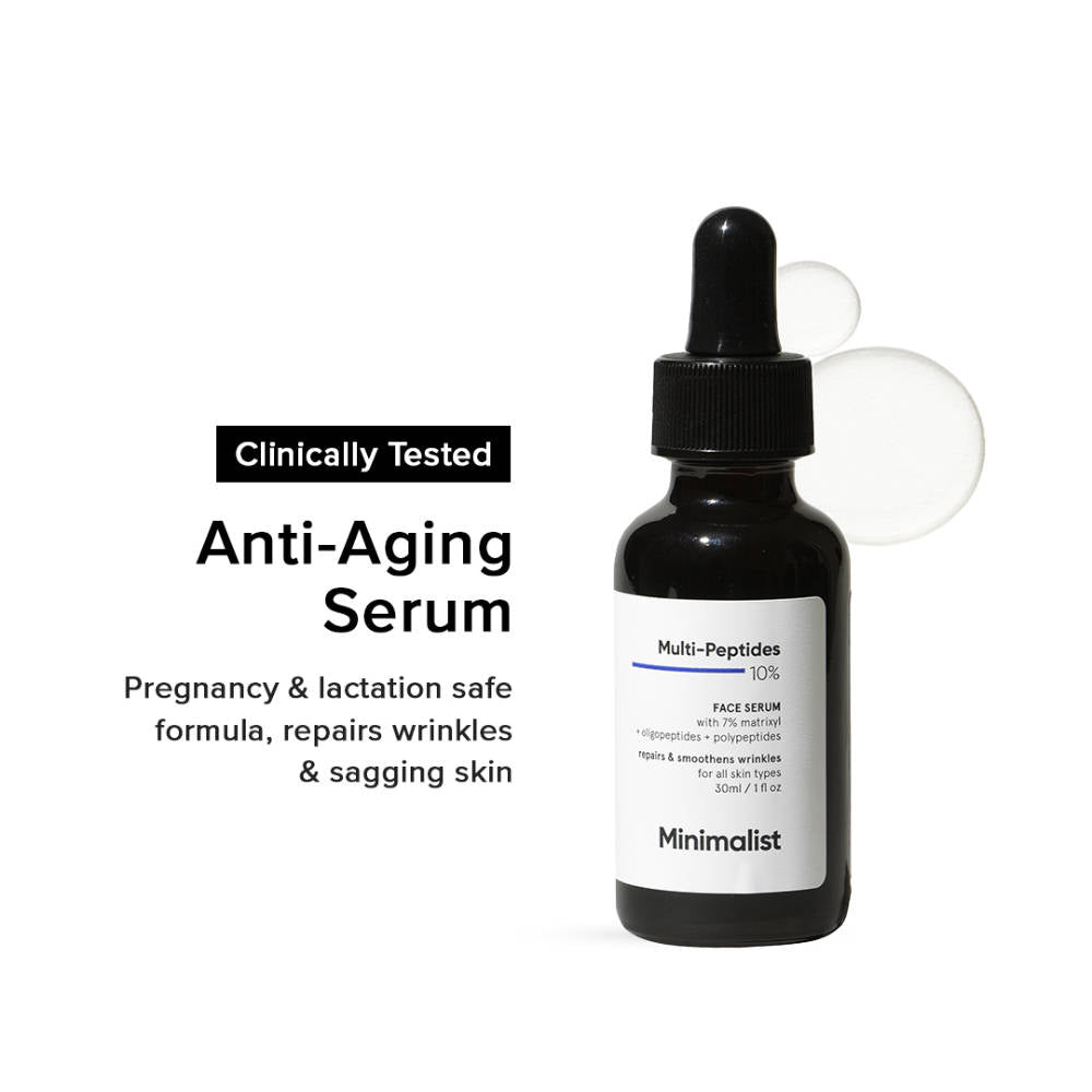 10% Multi Peptide Face Serum For Anti Aging & Collagen Boost With Bio-Placenta | FC3 - view 1