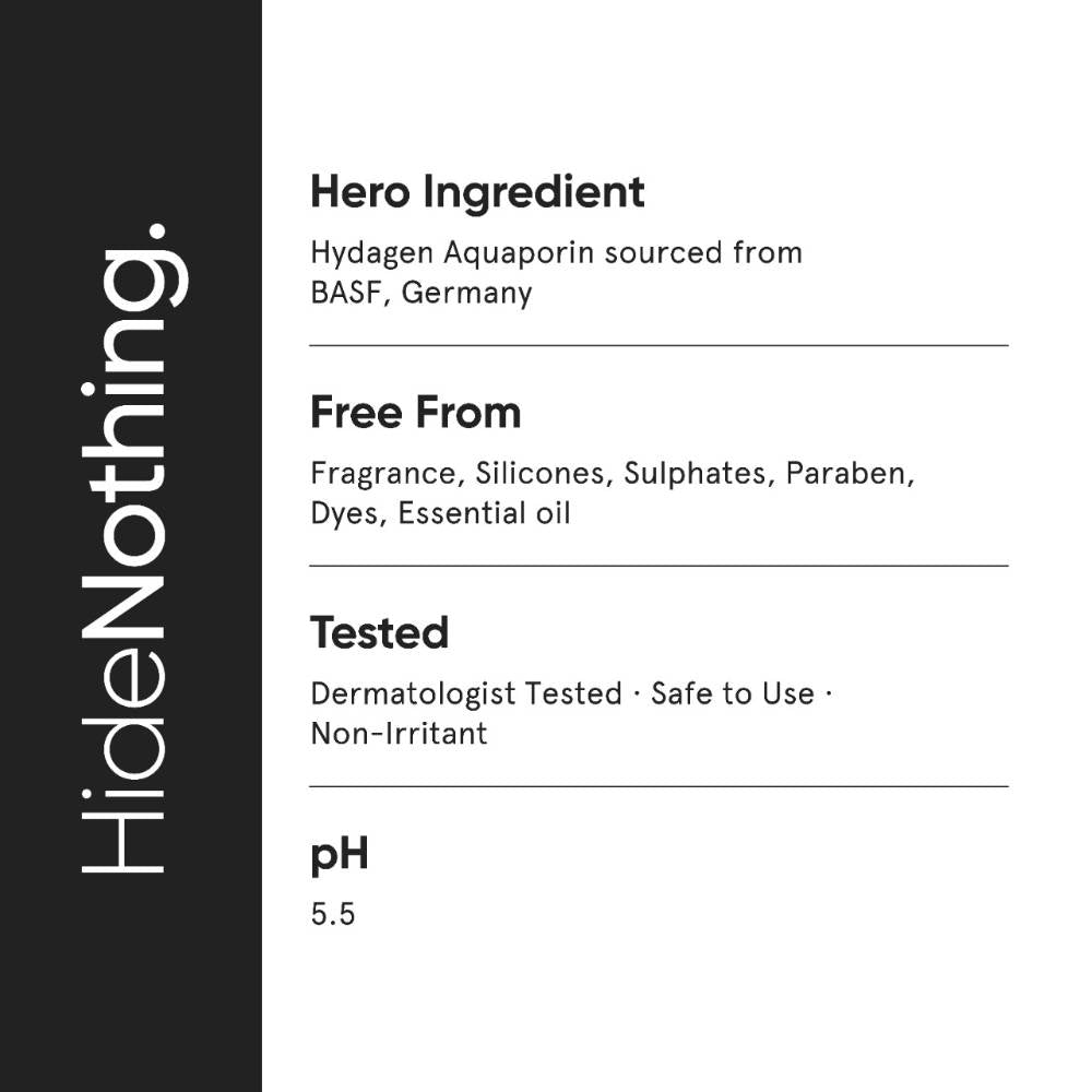 5% Aquaporin Booster Face Wash With Hyaluronic Acid For Dry Skin | FC3 - view 5