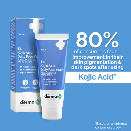 1% Kojic Acid Face Wash I Reduces Dark Spots & Pigmentation | Cleanses & Brightens Skin | FC3 - view 2