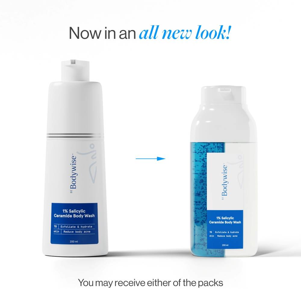1% Salicylic Ceramide Body Wash - Dual Pump 2in1 Body Wash - For Body Acne and Dry Skin | BWS9 - view 2
