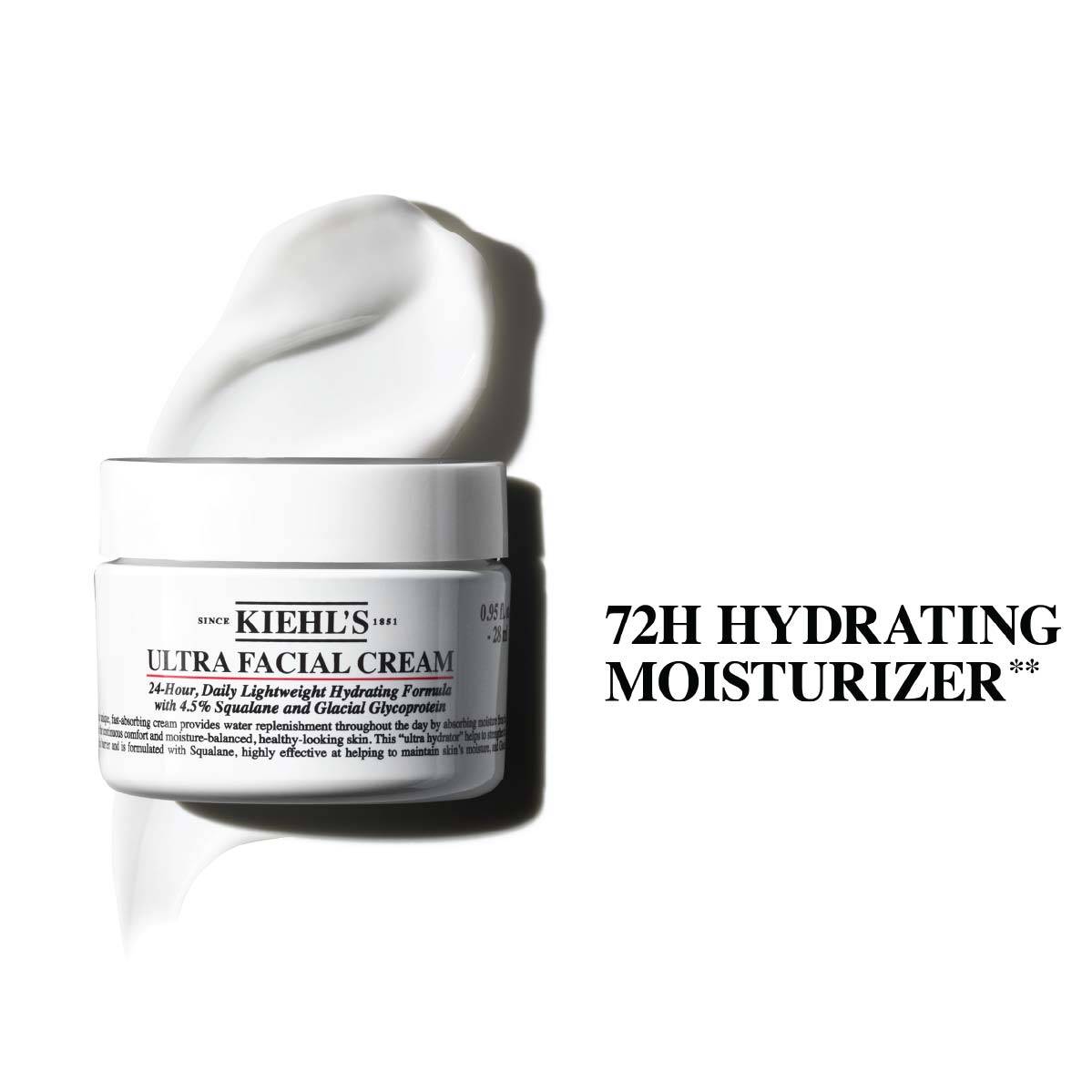 Ultra Facial Cream with Squalene for 72-Hour Daily Hydration | FC3 - view 1